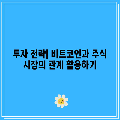 파이썬으로 비트코인과 S&P 500 상관관계 파악