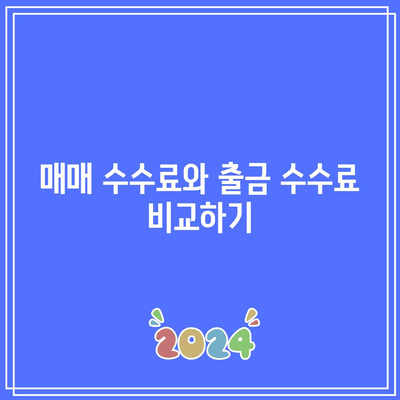 비트코인 거래소 이용 전 반드시 알아야 할 수수료