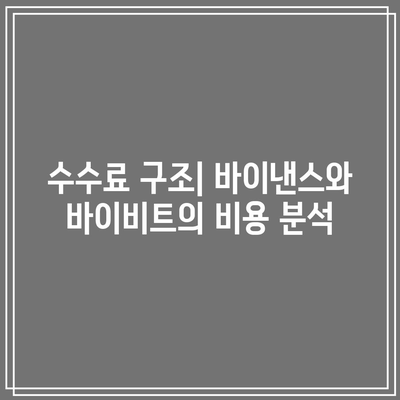 바이낸스 vs 바이비트: 최고의 코인 거래소 선택하기