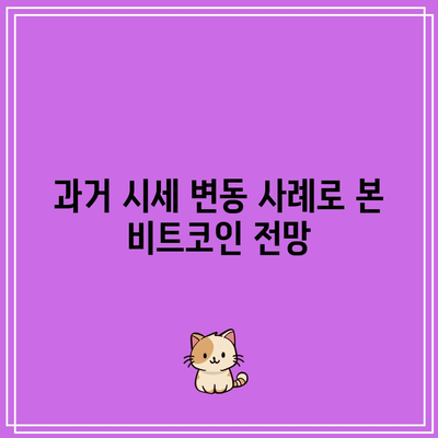 비트코인 시세 영향 요인 분석: 호재와 악재 파악