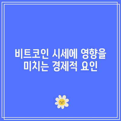 비트코인 시세에 영향을 미치는 요인 분석 및 가격 예측