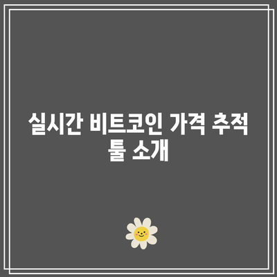 미국 비트코인 시세 실시간 추적 및 분석